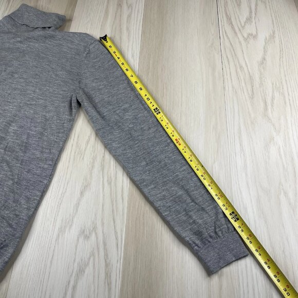Gucci Cashmere G Logo Turtleneck Sweater Size XXL Gray Color GU120 - Picture 4 of 13